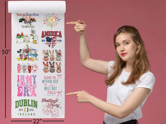 Get Hd-quality prints in less than an hour with DTF transfer printer