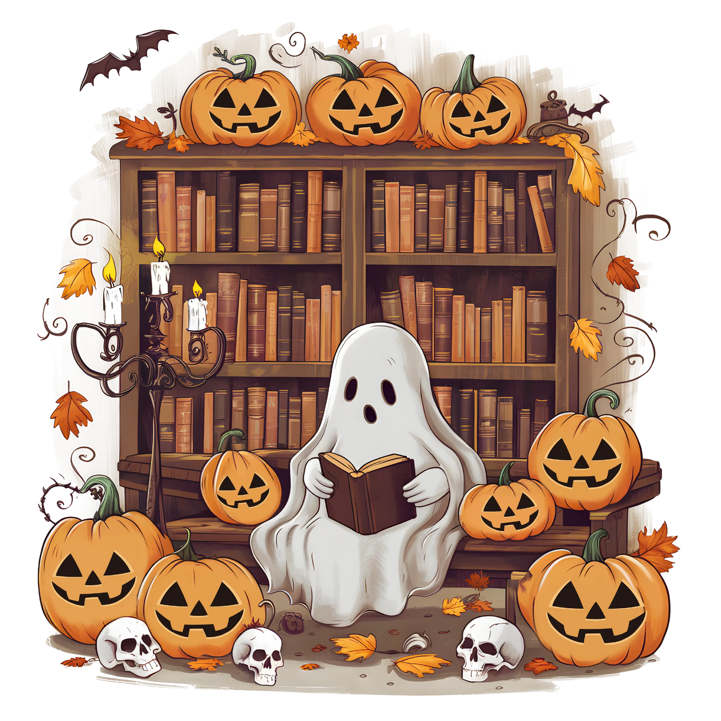 Ghost Library Lotus DTF