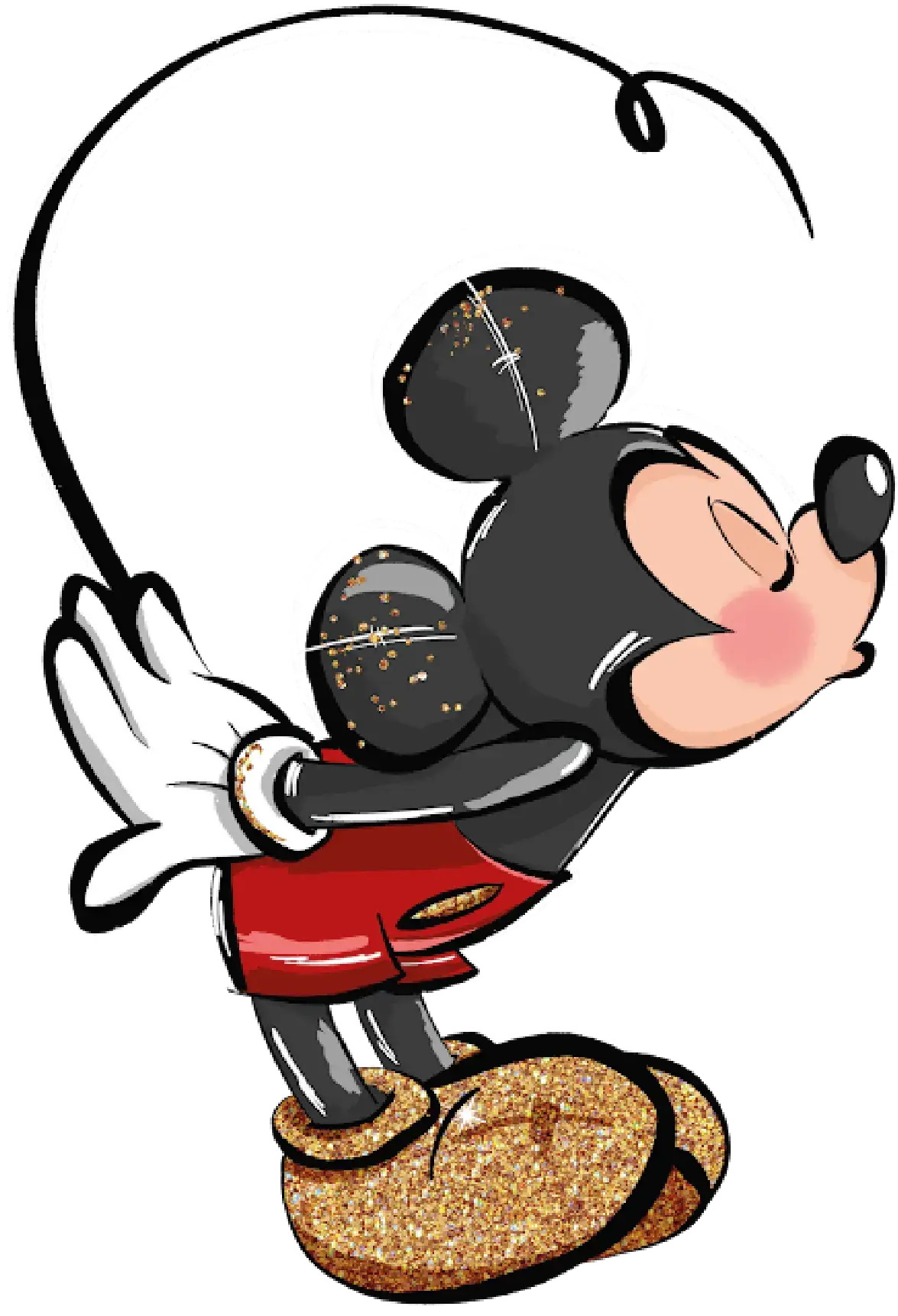 Disney Mickey Mouse Lotus DTF