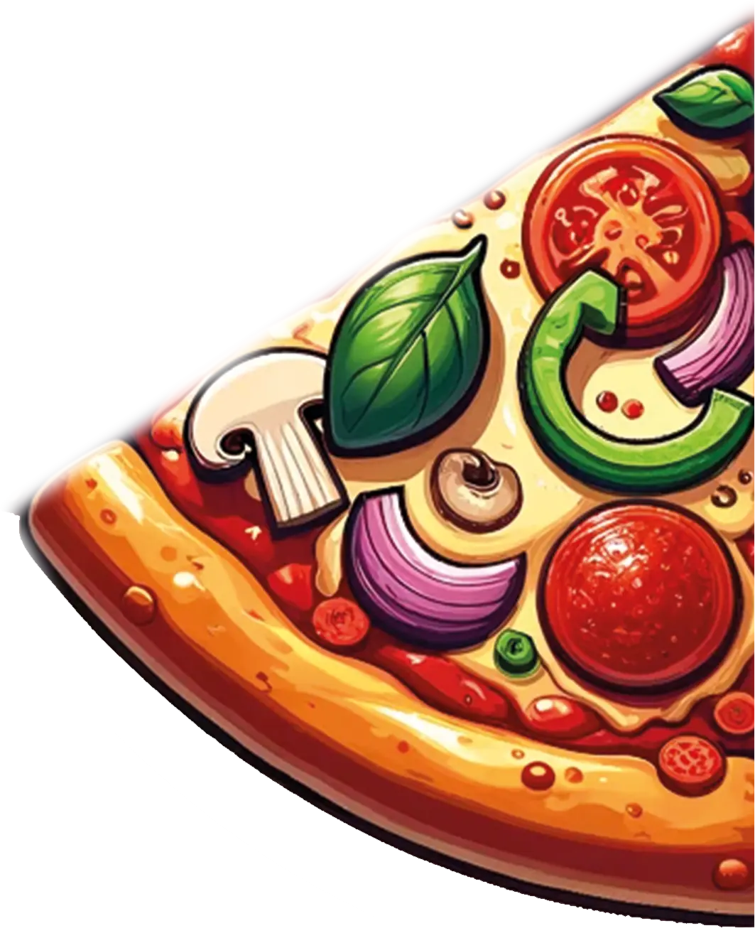 Pizza Slice Lotus DTF