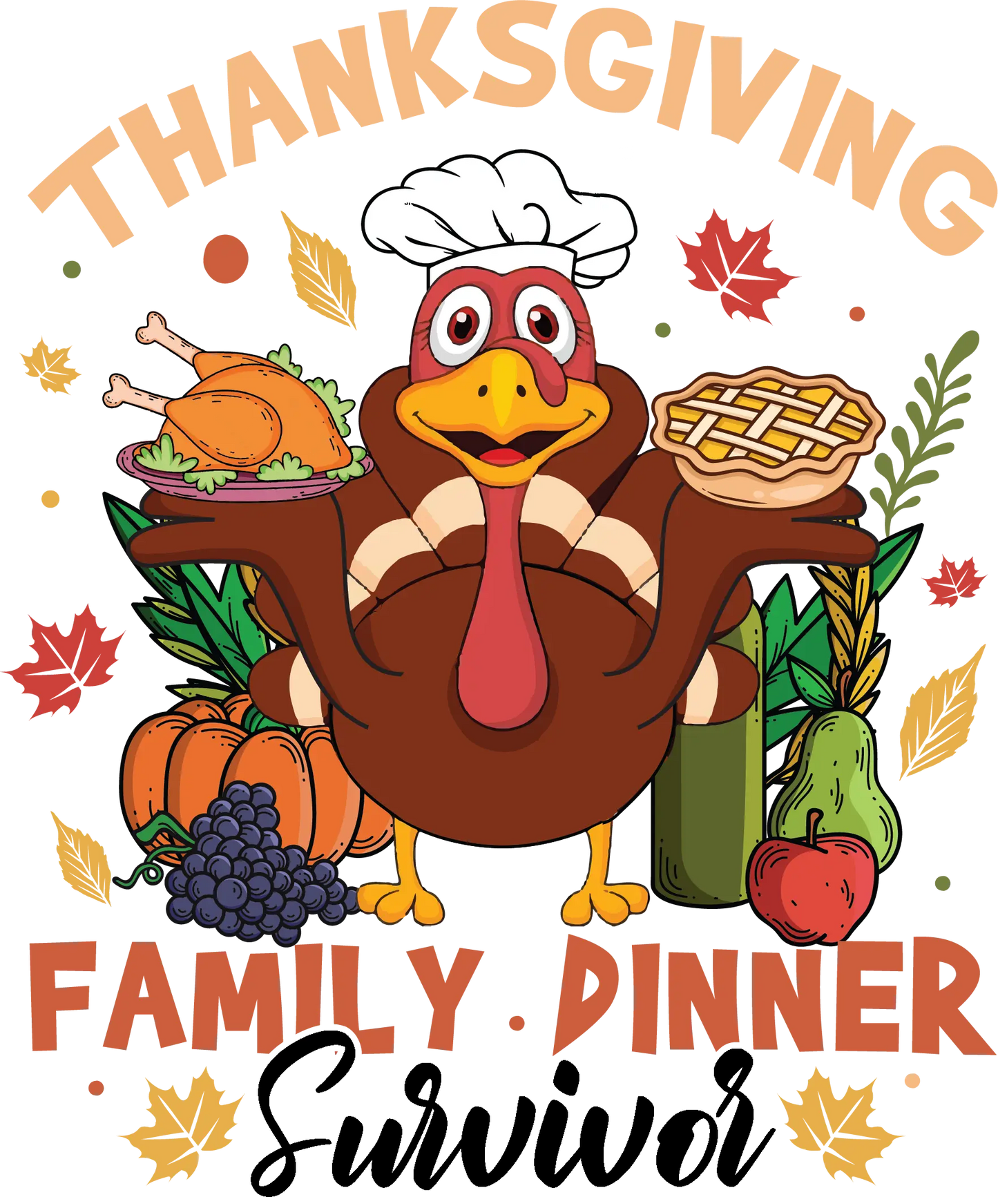 Thanks Giving Lotus DTF