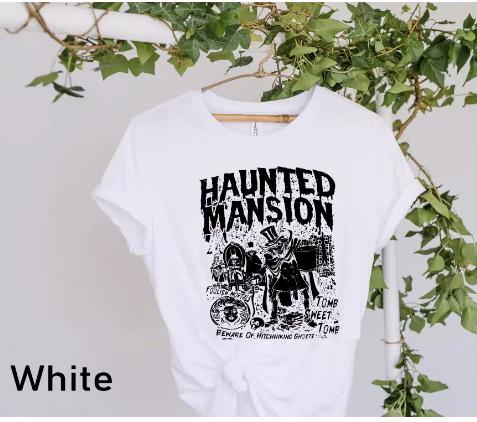 Retro The Haunted Mansion DTF Transfers