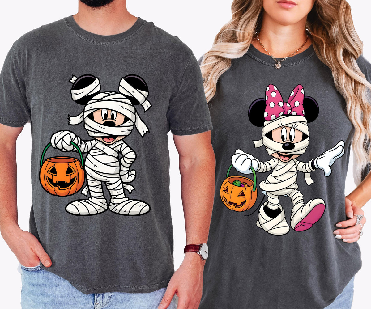 Mickey & Minnie Halloween DTF Transfer