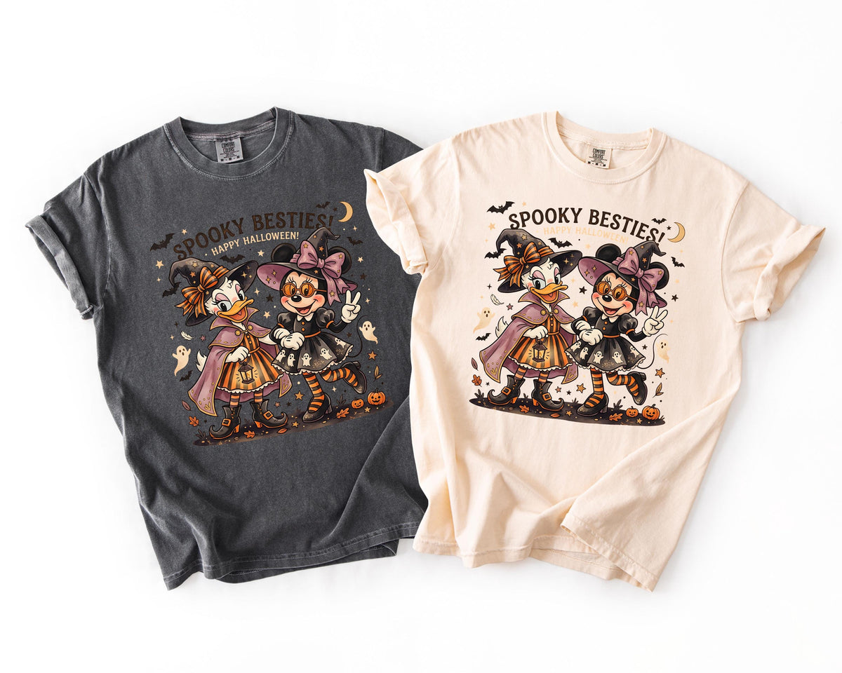Minnie & Daisy Halloween DTF