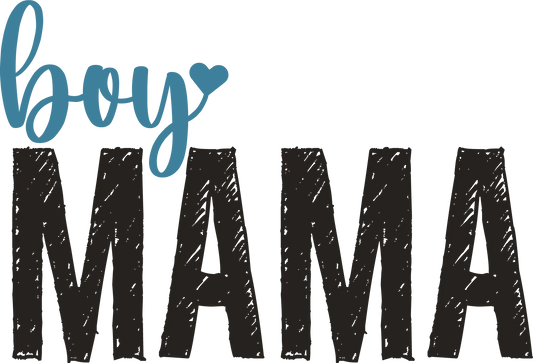 Boy Mama Lotus DTF