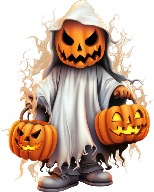 Halloween Lotus DTF