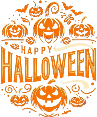 Happy Halloween Lotus DTF