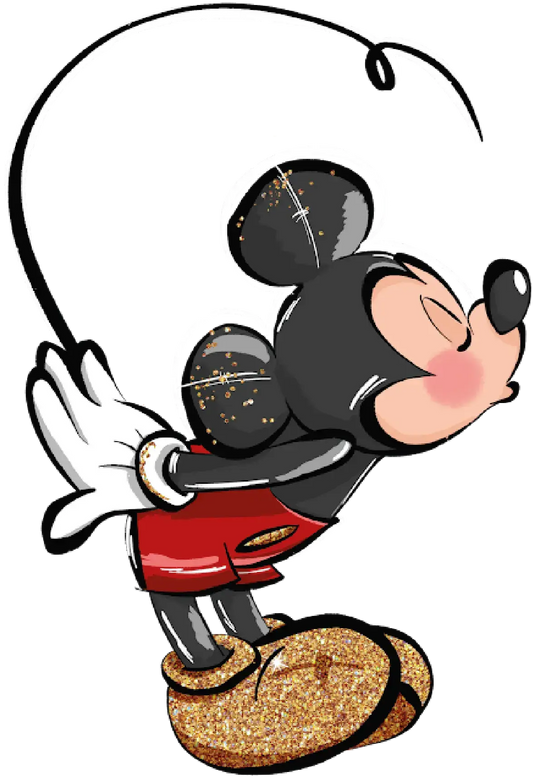 Disney Mickey Mouse Lotus DTF