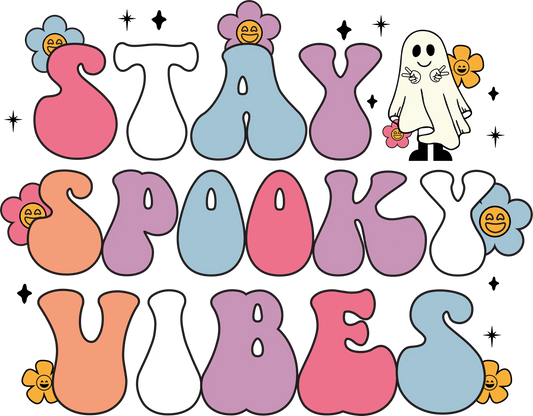 Stay Spooky Lotus DTF