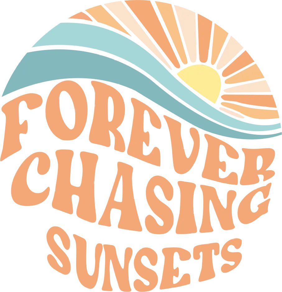 Sunset Lotus DTF