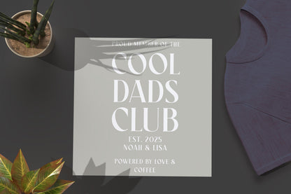Cool Dads Club DTF Transfer – Personalized Dad Transfer