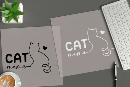 Cat Mama DTF Transfer