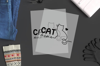 Cat Mama DTF Transfer