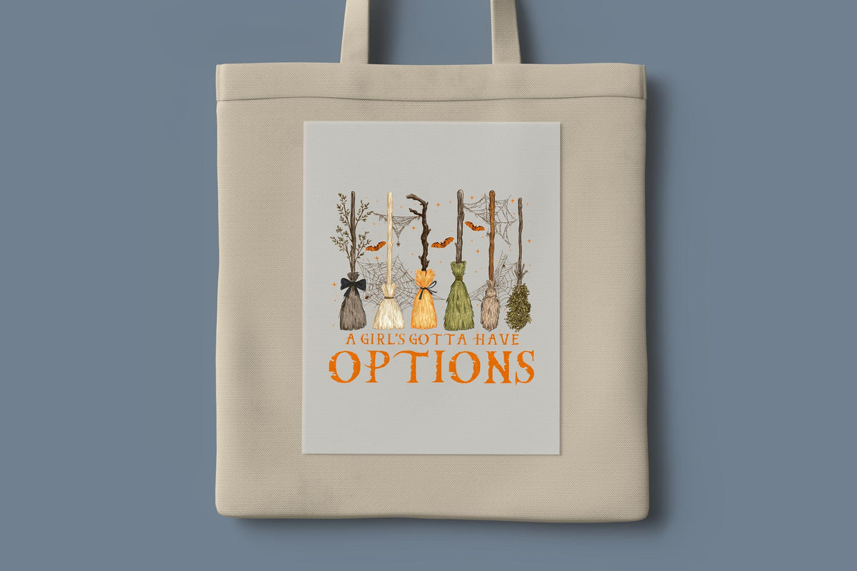 Witch Brooms DTF Transfer