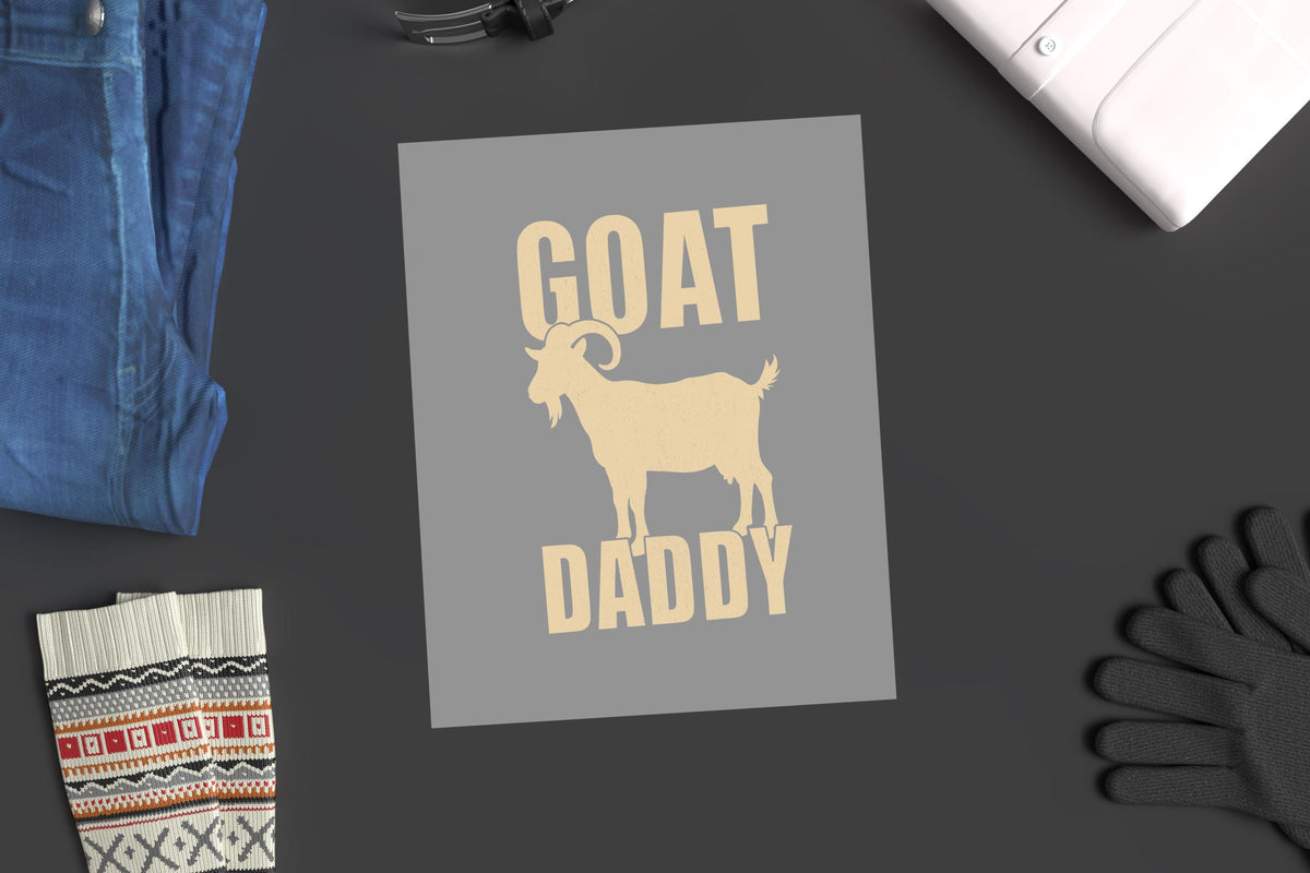 Goat Daddy DTF Transfer
