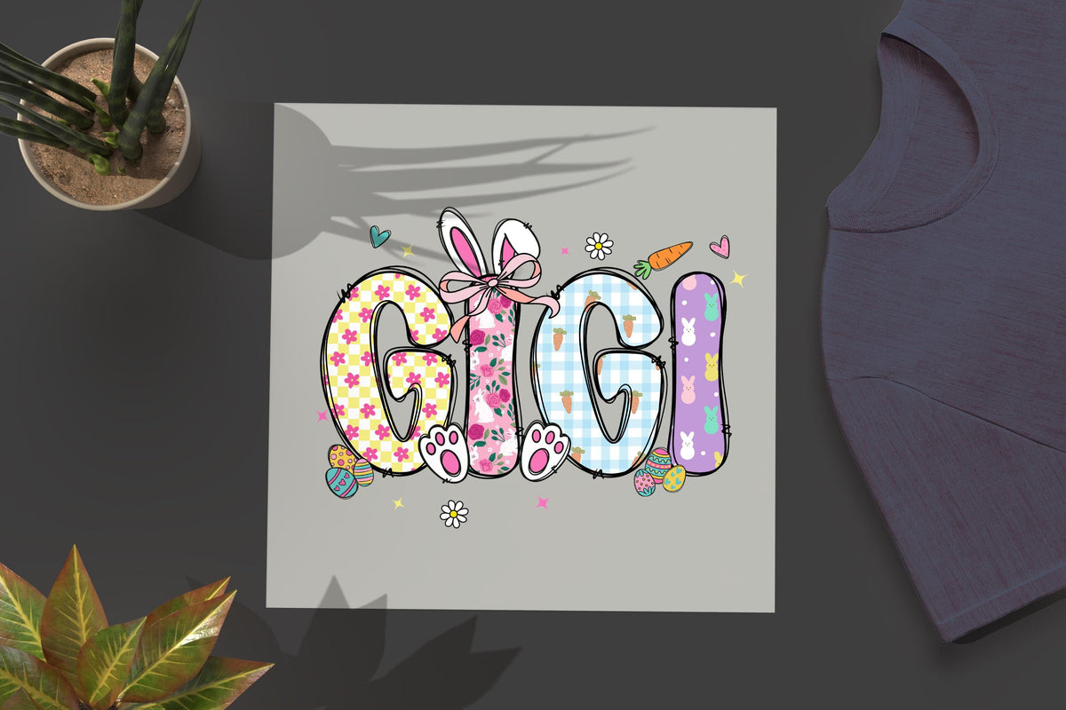 Custom Easter Mama DTF Transfer