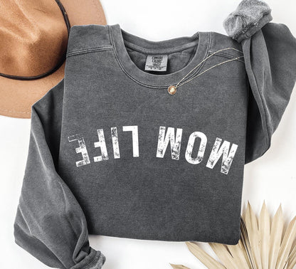 Upside Down Mom Life DTF Transfer