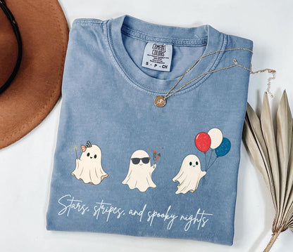 Patriotic Ghost DTF Transfer