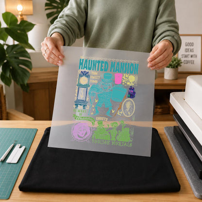 Haunted Mansion Inspired DTF Transfer