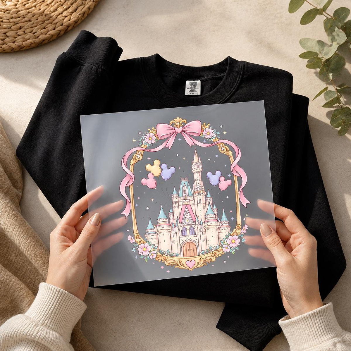 Princess Castle DTF Transfer