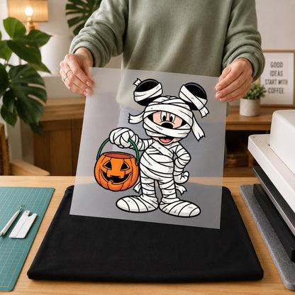Mickey & Minnie Halloween DTF Transfer