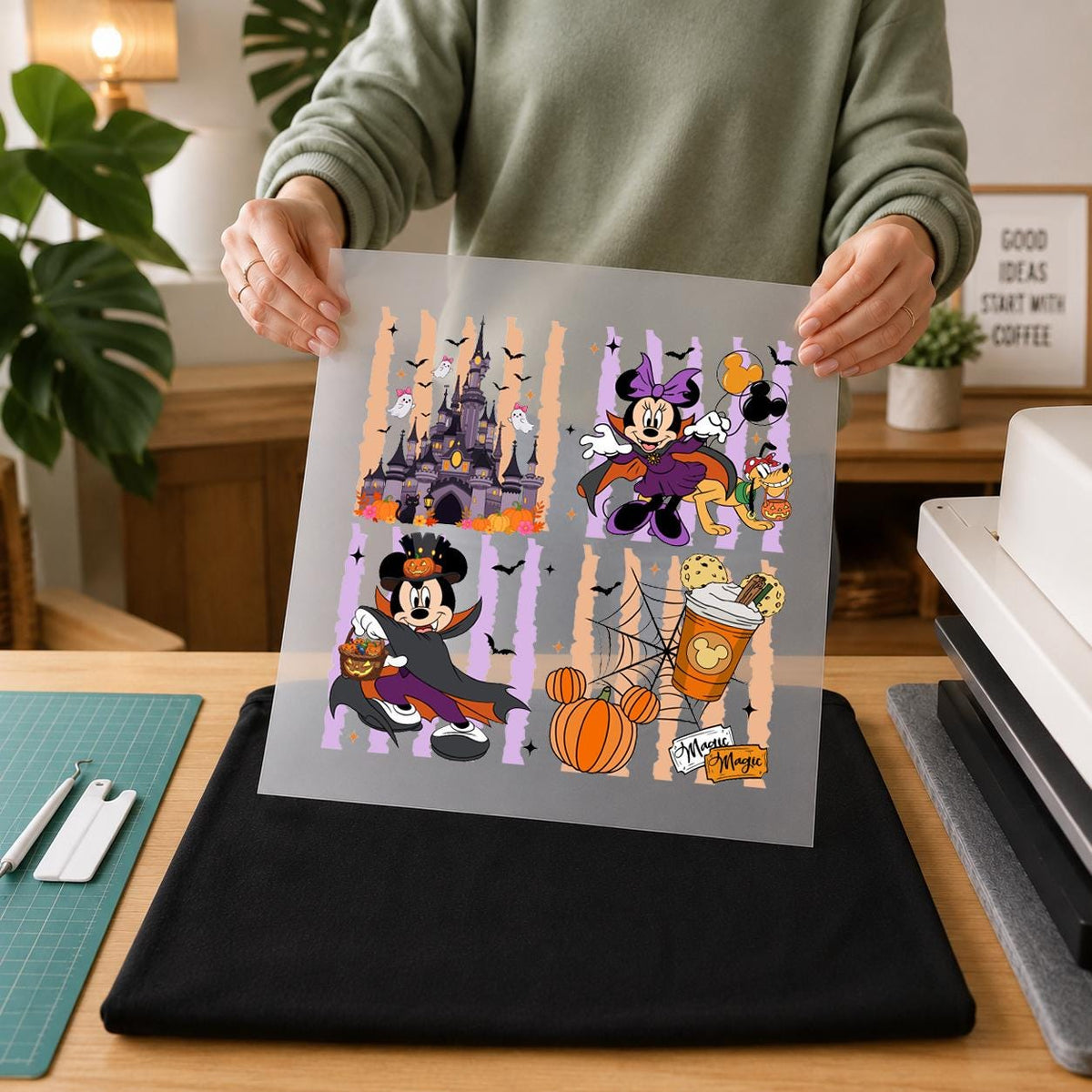 Mickey and Friends Halloween DTF – Disney Halloween Iron-On