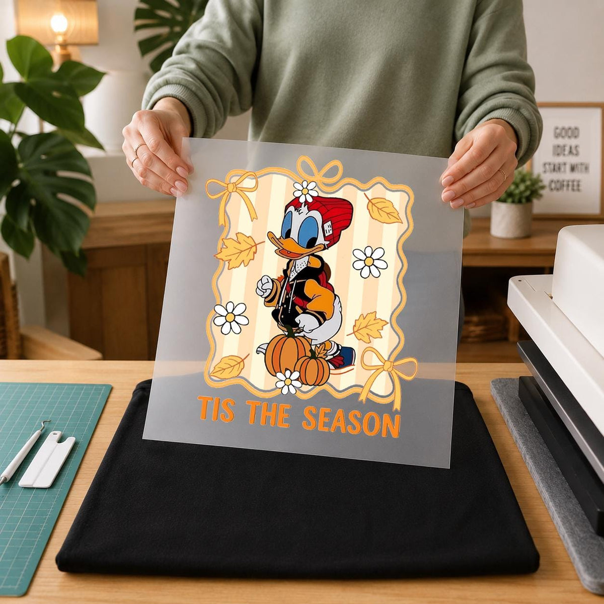 Custom Disney Mickey and Friends  Autumn DTF Transfer