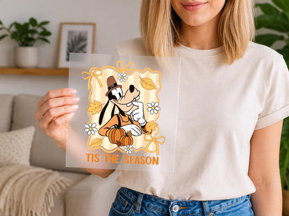 Custom Disney Mickey and Friends  Autumn DTF Transfer
