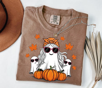 Cute Ghost Halloween DTF Transfer