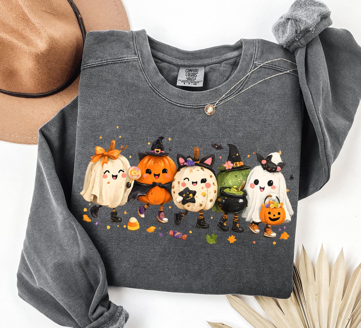 Cute Halloween Pumpkins DTF Transfer