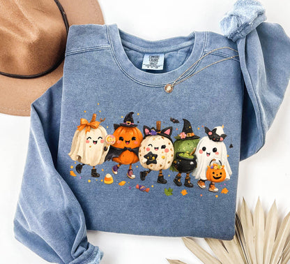 Cute Halloween Pumpkins DTF Transfer