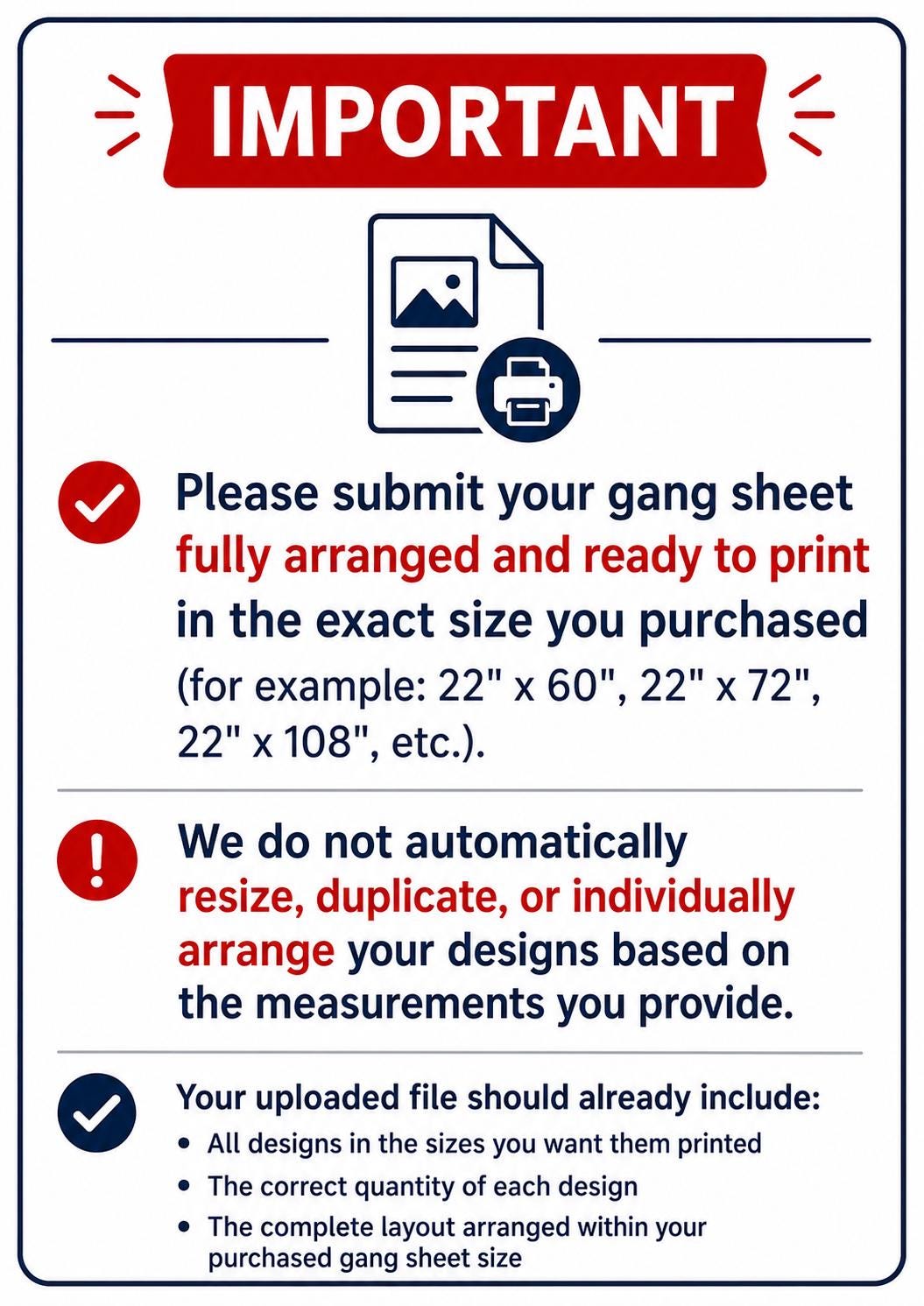 Custom DTF Gang Sheet Transfer – Upload Your Design