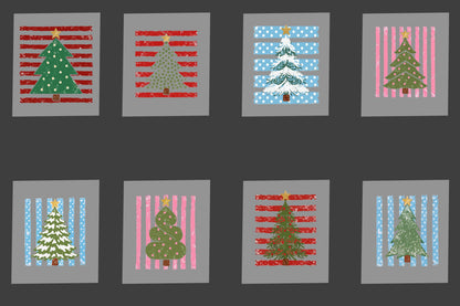 Christmas Tree DTF Transfer – Custom Holiday Tree Shirt Design