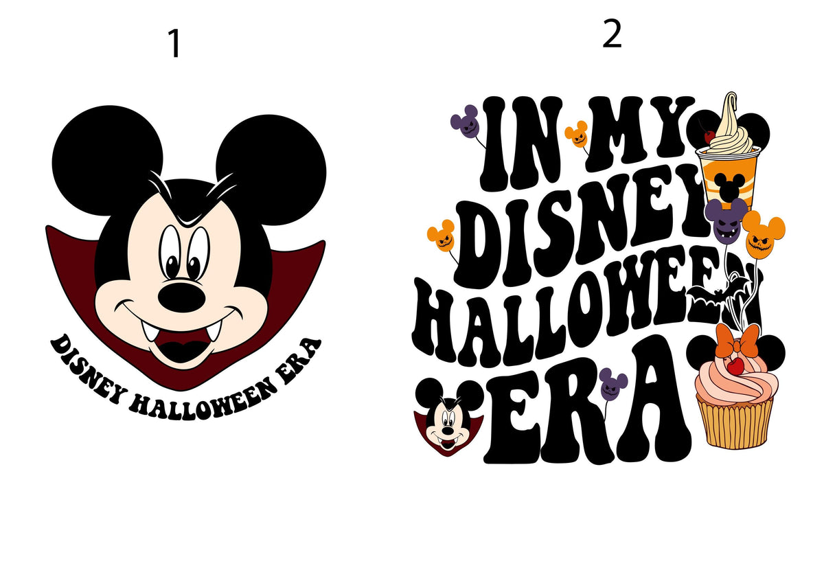 Mickey Halloween Inspired DTF Transfer