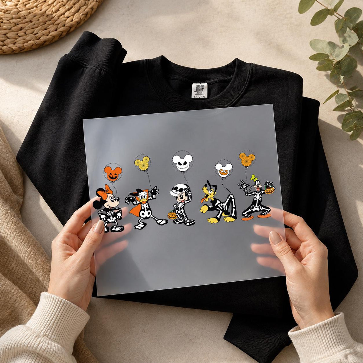 Mickey and Friends Halloween Inspired DTF Transfer
