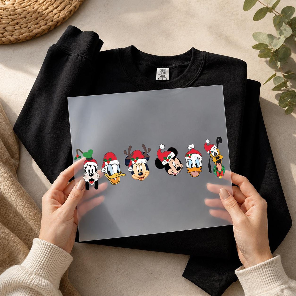 Mickey and Friends Christmas Inspired DTF Transfer