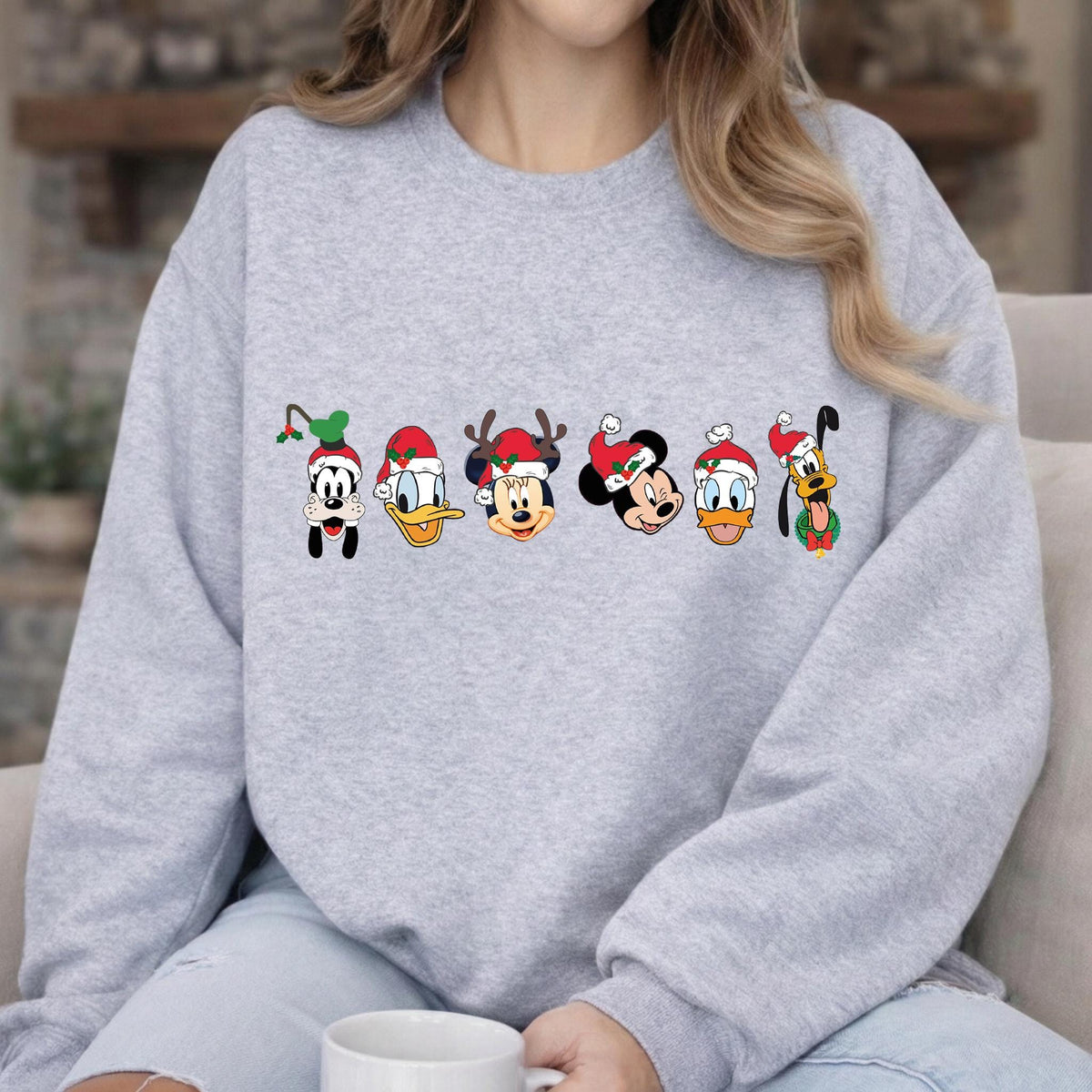 Mickey and Friends Christmas Inspired DTF Transfer