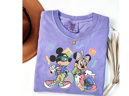 Disney Mickey and Minnie Retro DTF Transfer