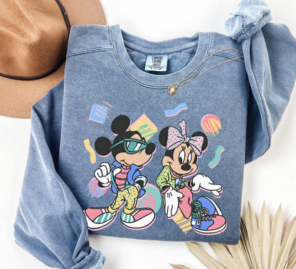 Disney Mickey and Minnie Retro DTF Transfer