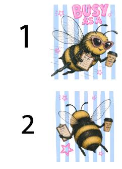 Busy As A Bee DTF Transfer