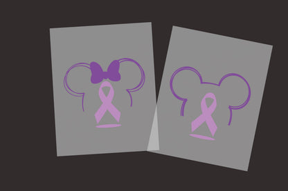 Disney Pancreatic Cancer DTF Transfer