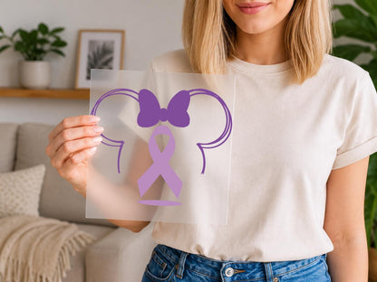 Disney Pancreatic Cancer DTF Transfer