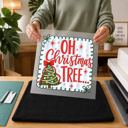 Oh Christmas Tree DTF Transfer