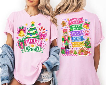 Merry & Bright DTF Transfer