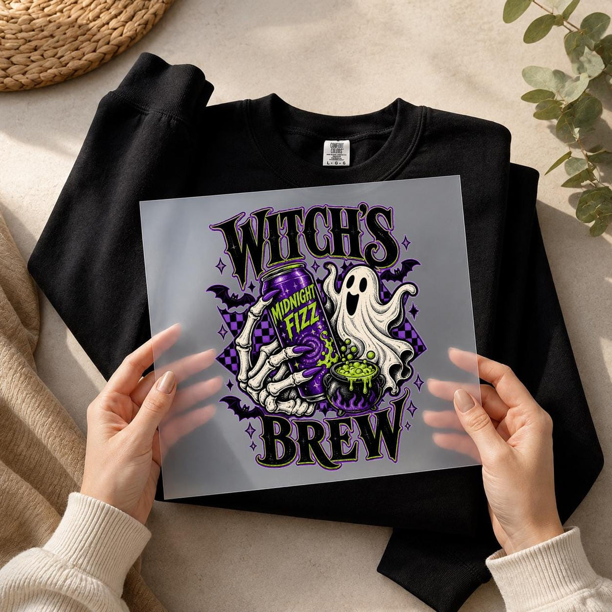 Witch Brew Halloween DTF Transfer