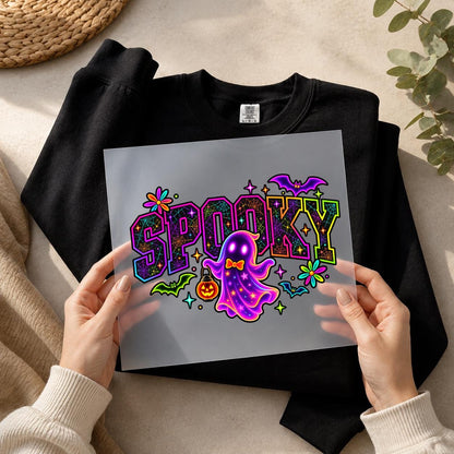 Spooky Halloween DTF Transfer