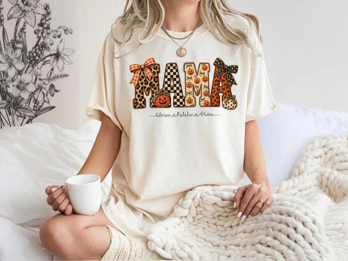 Personalized Mama Fall DTF Transfer