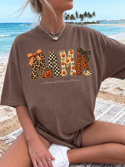 Personalized Mama Fall DTF Transfer
