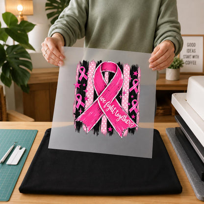 Breast Cancer Awareness DTF Transfer