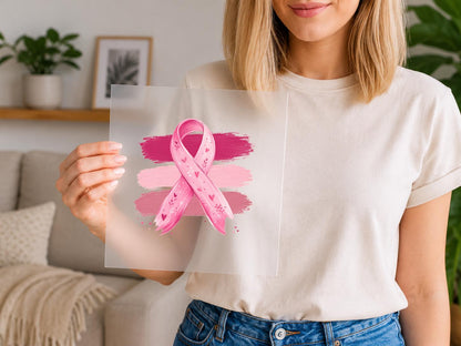 Breast Cancer Awareness DTF Transfer